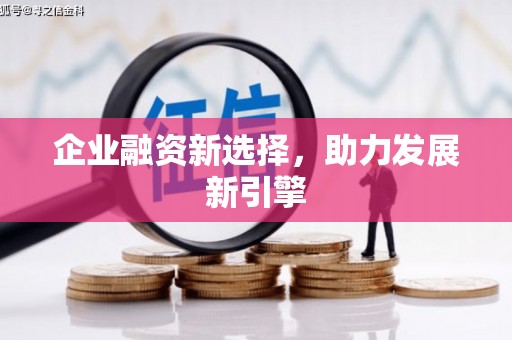 下陆企业融资新选择，助力发展新引擎