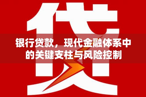 下陆银行贷款，现代金融体系中的关键支柱与风险控制