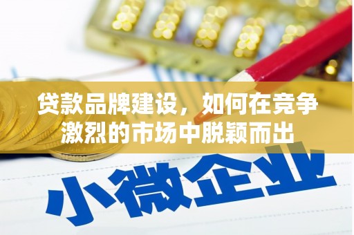 下陆贷款品牌建设，如何在竞争激烈的市场中脱颖而出