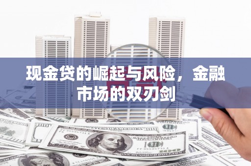 下陆现金贷的崛起与风险，金融市场的双刃剑