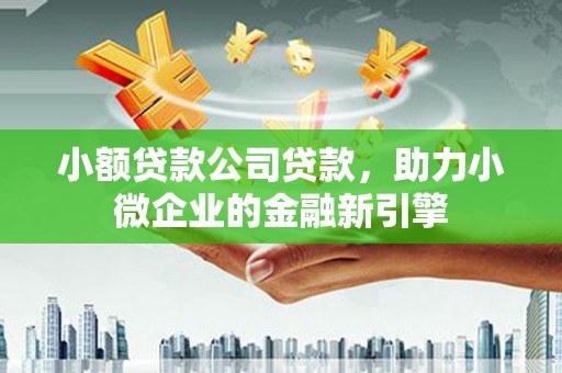 下陆小额贷款公司贷款，助力小微企业的金融新引擎