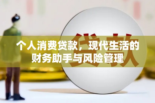 下陆个人消费贷款，现代生活的财务助手与风险管理