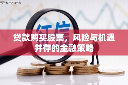 下陆贷款购买股票，风险与机遇并存的金融策略